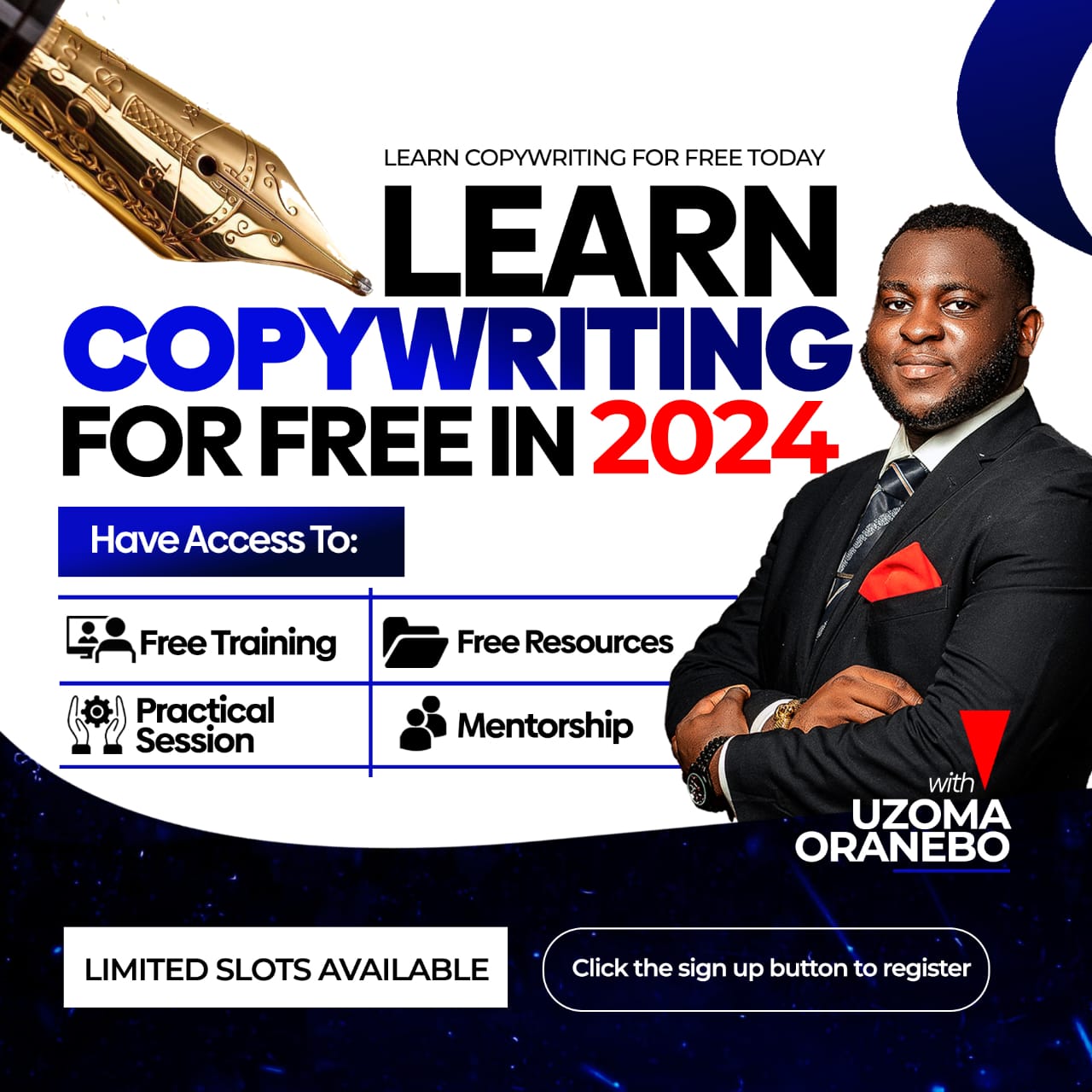 Copywriting Masterclass with Bossuhzi